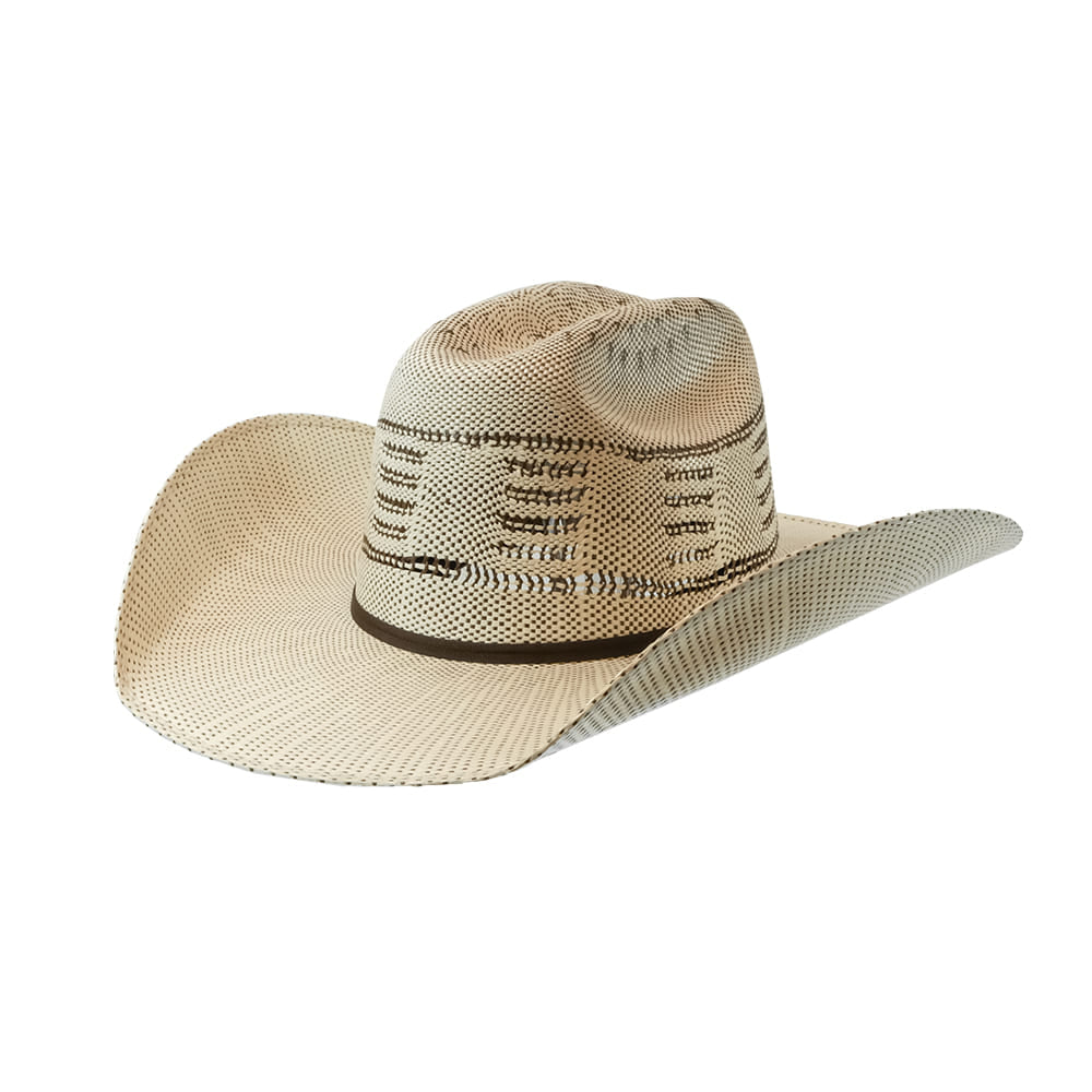 Ariat Hats Ariat Youth Bangora 2 Cord Chocolate 4" Brim Straw Hat
