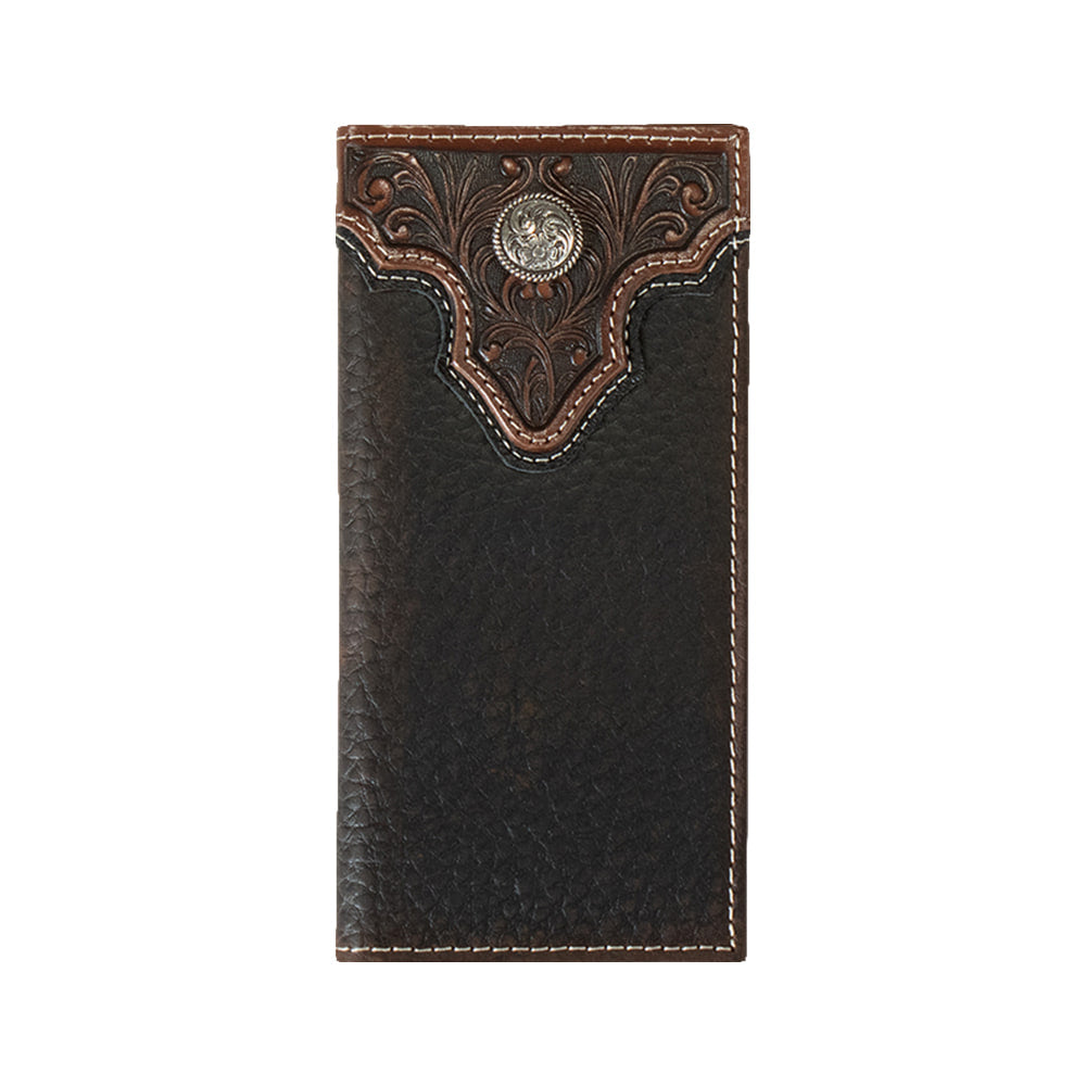 Ariat Other Ariat Youth Brown Floral Embossed Rodeo Wallet