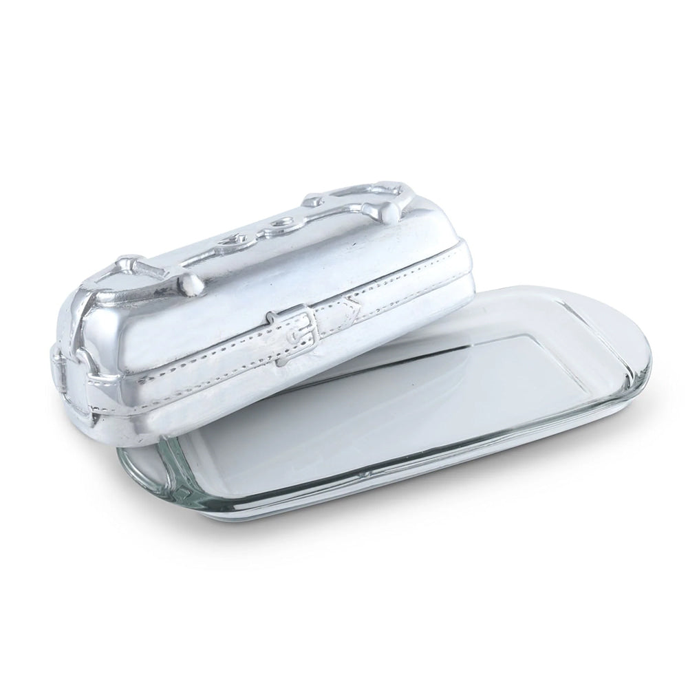 Arthur Court Home Decor Arthur Court Equestrian Butter Dish