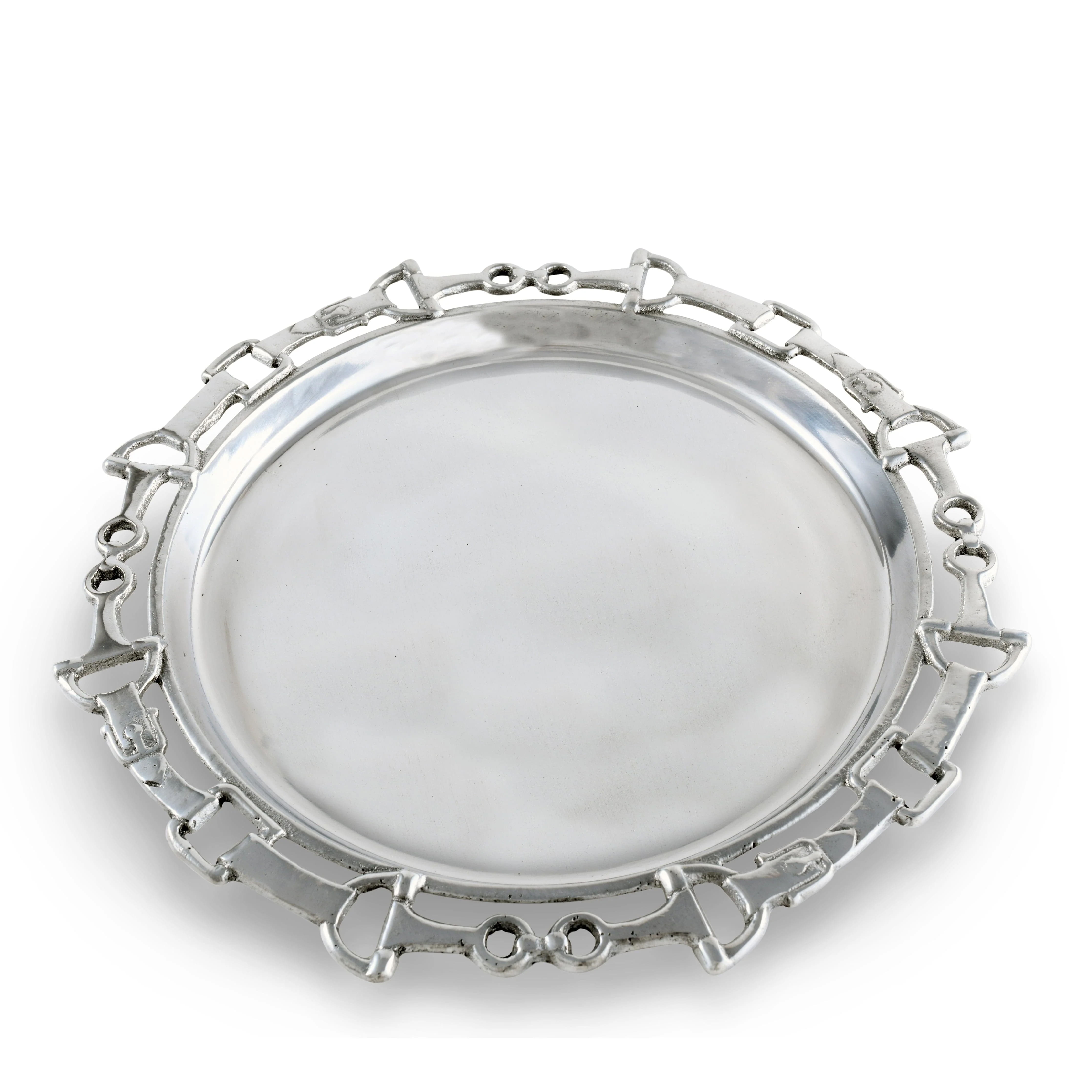Arthur Court Home Decor Arthur Court Equestrian Round Tray 12