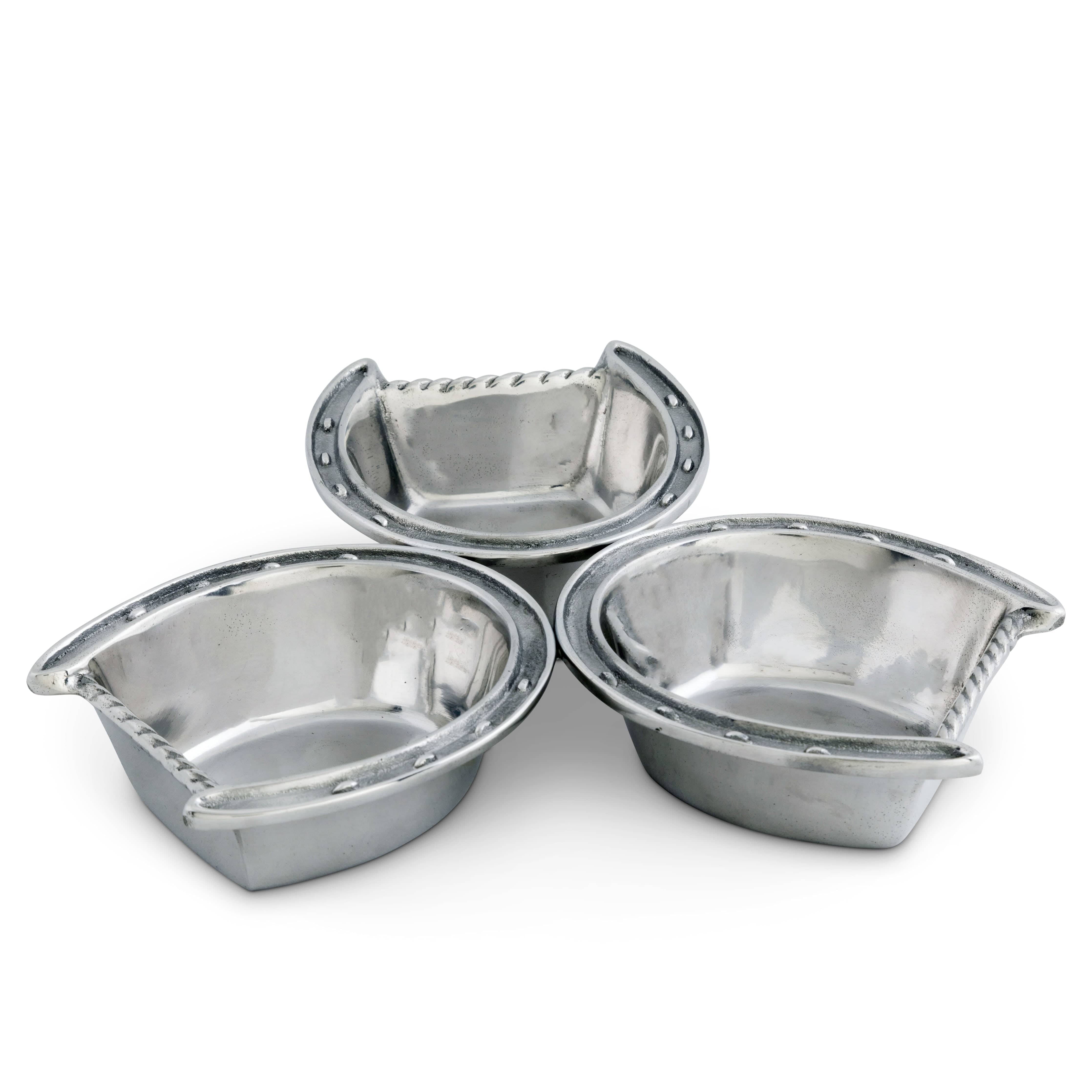Arthur Court Home Decor Arthur Court Horseshoe 3-Bowl Bowl