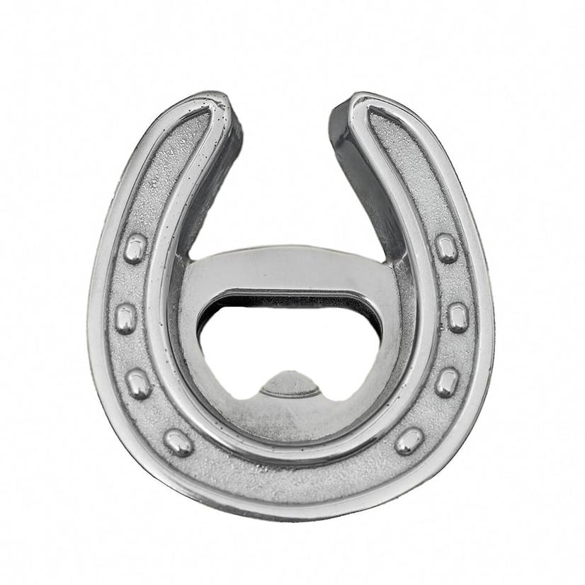 Arthur Court Home Decor OSFA / SILVER Arthur Court Silver Horseshoe Bottle Opener