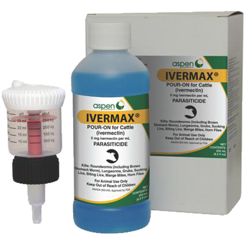 Aspen Vet Supplies Aspen Vet Ivermax Pour-On 250ML