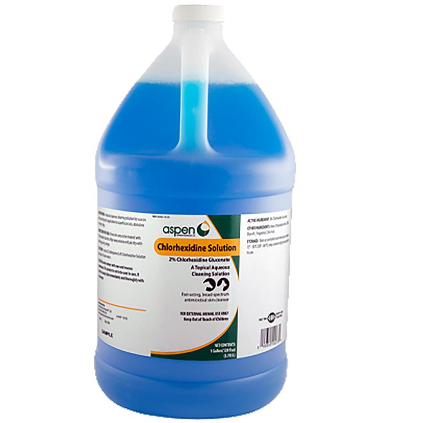 Aspen Vet Supplies Gallon Aspen Vet Chlorhexidine Solution Gallon
