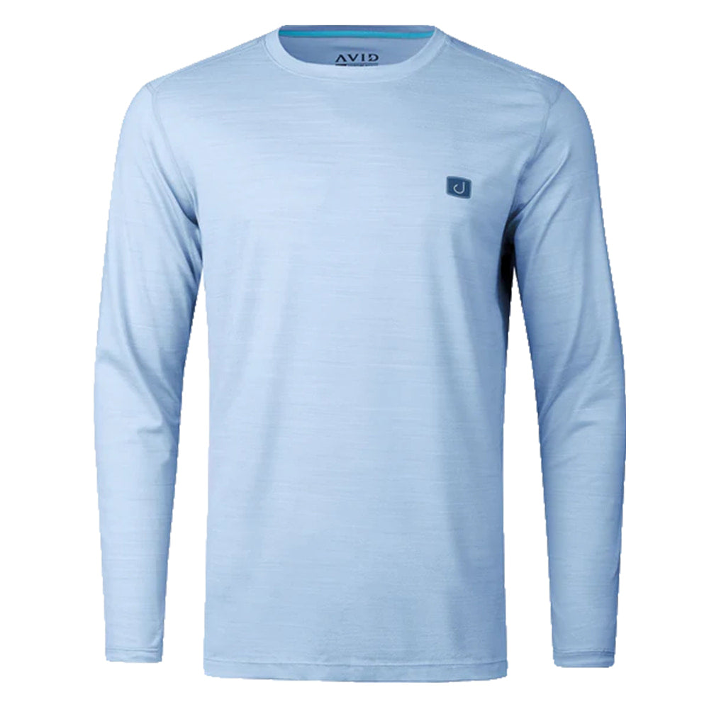 Avid Apparel Avid Islamorada Icon Pacifico Men's Long Sleeve Tee In Sky Blue
