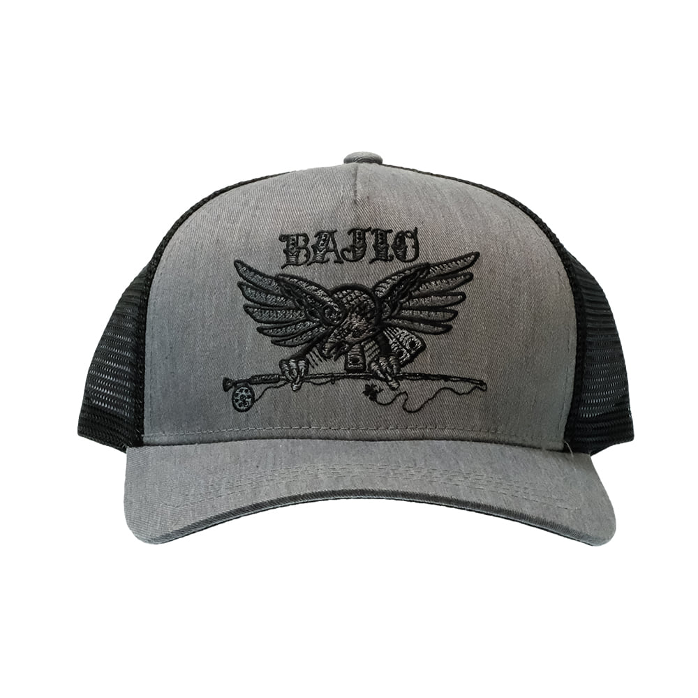 Bajio Hats OSFA / GREY/BLACK Bajio Eagle Twill Grey/Black Trucker Cap