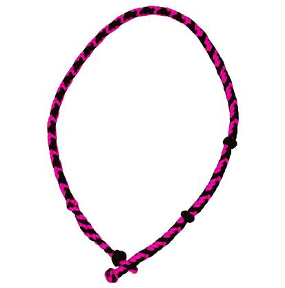 Beagley Braiding Tack Hot Pink/Black Jerry Beagley Round Adjustable Neck Rope