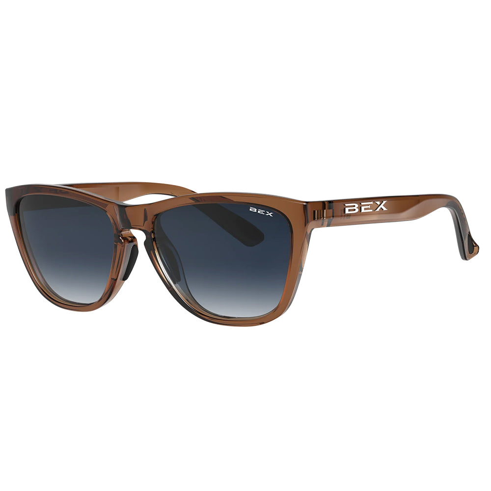 Bex Other Bex Appy Brown and Sapphire Clear Sunglasses