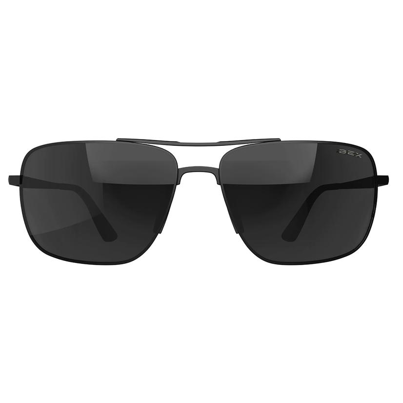 Bex Other Black / Osfa Bex Porter Matte Black and Gray Sunglasses