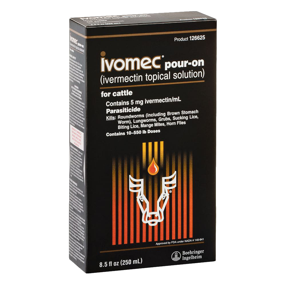 Boehringer Ingelheim Supplies Boehringer Ingelheim Ivomec Pour on Cattle Dewormer 250ml