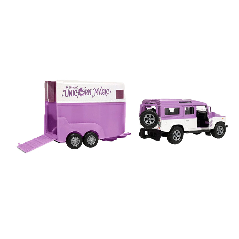 Breyer Other Breyer Unicorn Magic Land Rover Tag-A-Long Trailer