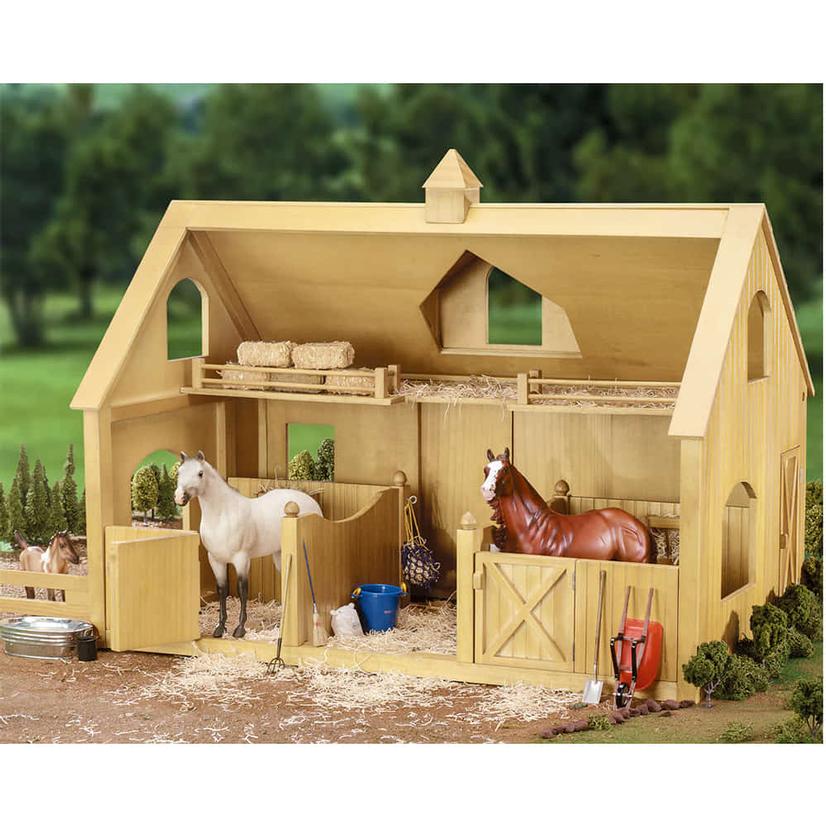 Breyer Other OSFA / BROWN Breyer Deluxe Wood Barn with Cupola