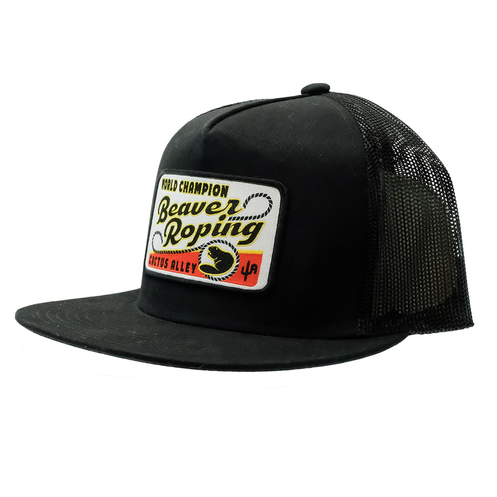 Cactus Alley Hat Co Hats Cactus Alley Hat Co Beaver Roping Patch Cap