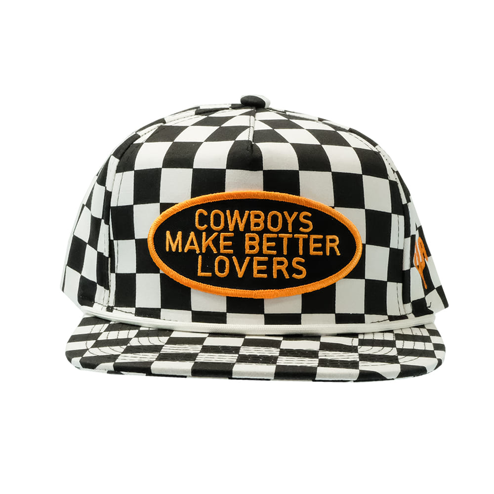 Cactus Alley Hat Co Hats Cactus Alley Hat Co "Cowboys Make Better Lovers" Patch Cap