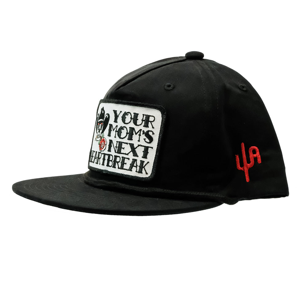 Cactus Alley Hat Co Hats Cactus Alley Hat Co Heartbreak Kid Patch Rope Cap
