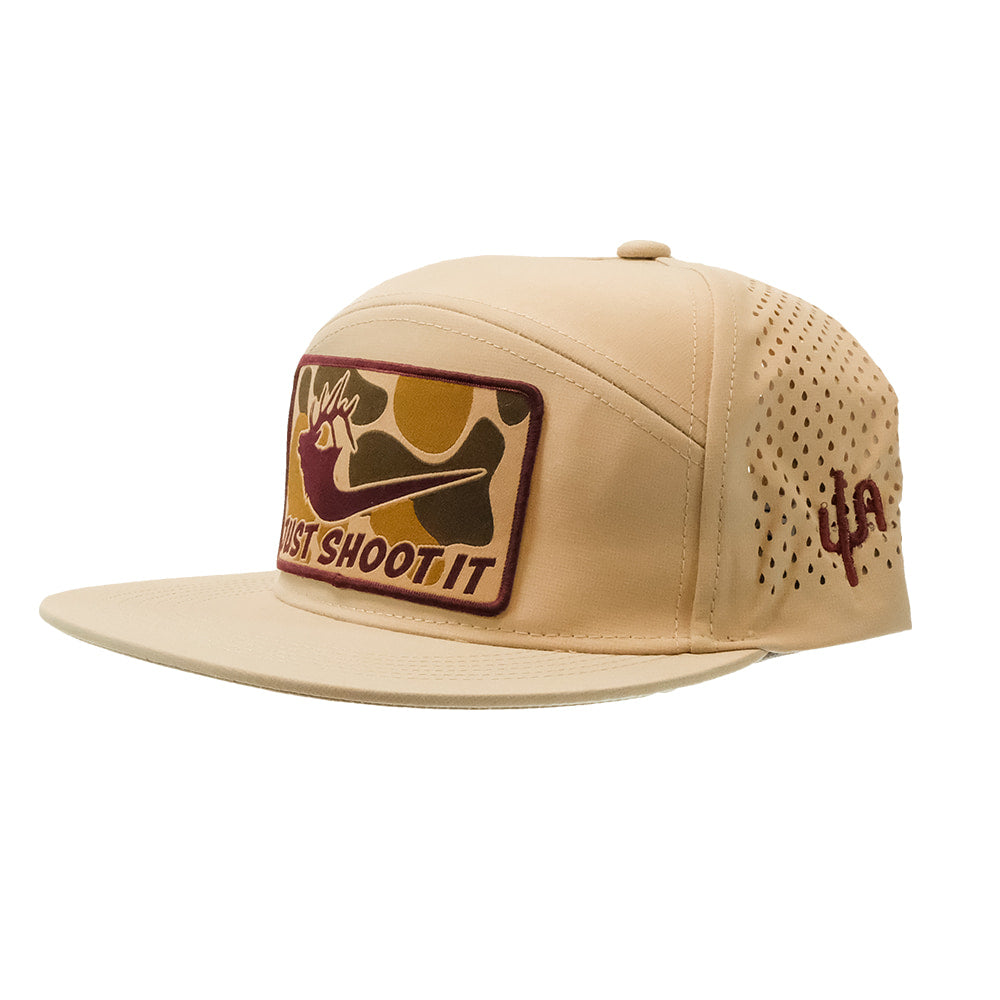 Cactus Alley Hat Co Hats Cactus Alley Hat Co Just Shoot It Camo Patch Cap