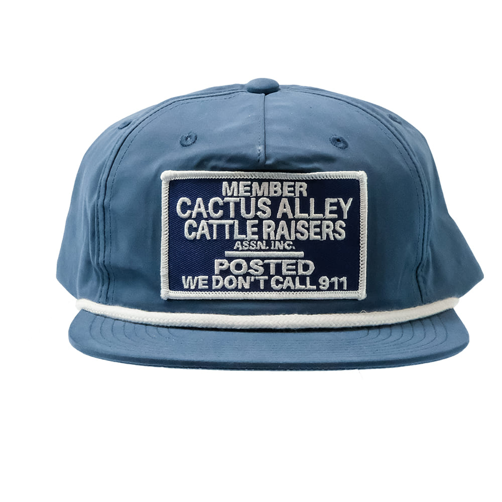 Cactus Alley Hat Co Hats Cactus Alley Hat Co Posted Patch Rope Cap