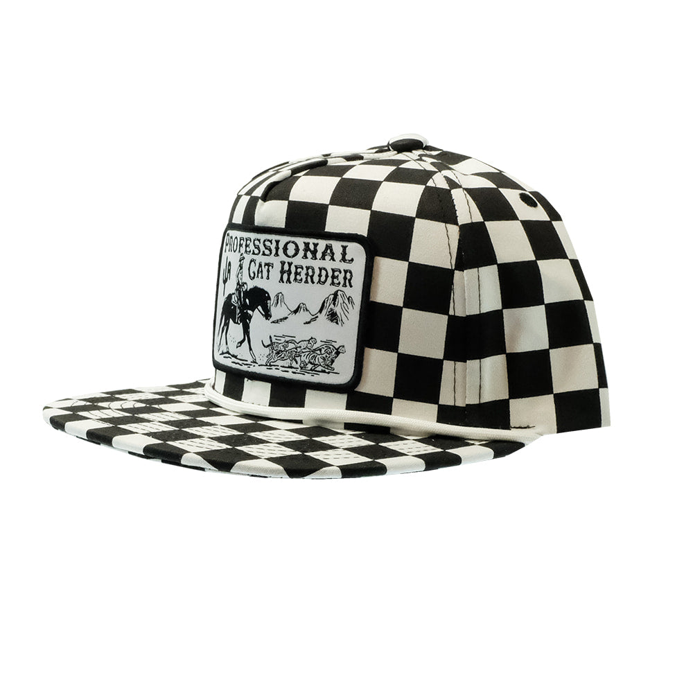 Cactus Alley Hat Co Hats Cactus Alley Hat Co Professional Cat Herder Patch Rope Cap