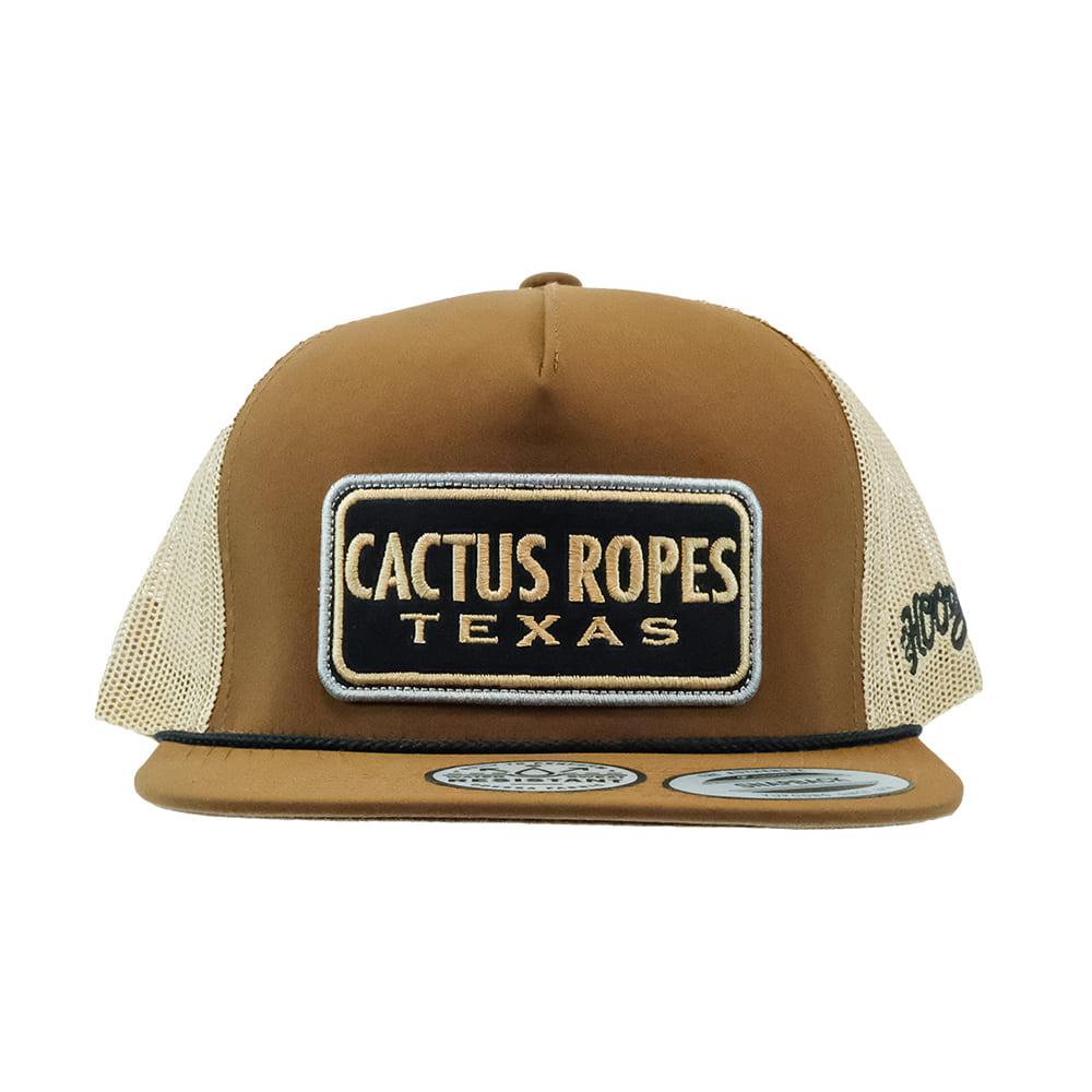 Cactus Ropes Hats OSFA / BROWN/TAN Cactus Ropes Brown and Tan Meshback Youth Cap