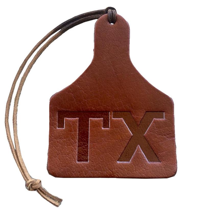 Callahan Leather Home Decor Leather Cow Tag Air Freshener - Leather