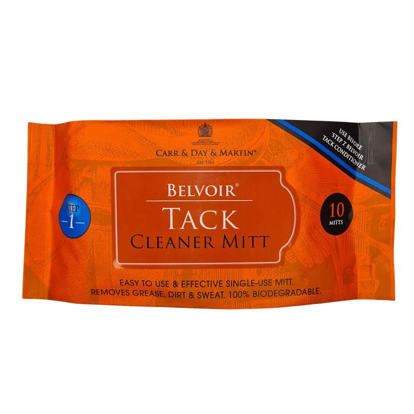 Carr And Day And Martin Supplies Mitt / ORANGE Carr And Day And Martin Belvoir Tack Cleaner Mitt