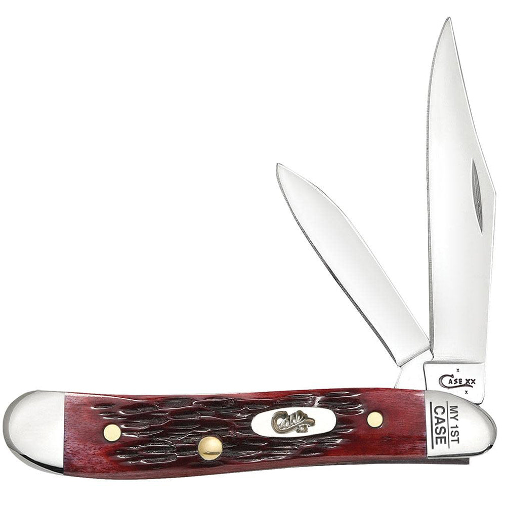 Case Knives Case My First Case Peach Seed Jig Old Red Bone Peanut
