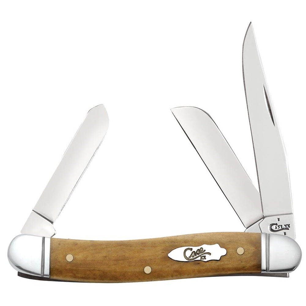 Case Knives Case Smooth Antique Bone Medium Stockman Knife