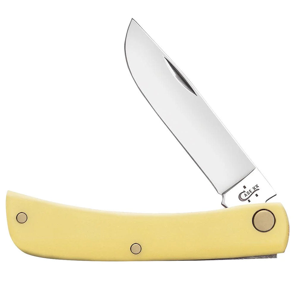 Case Knives Case Synthetic Yellow CS Sod Buster Jr