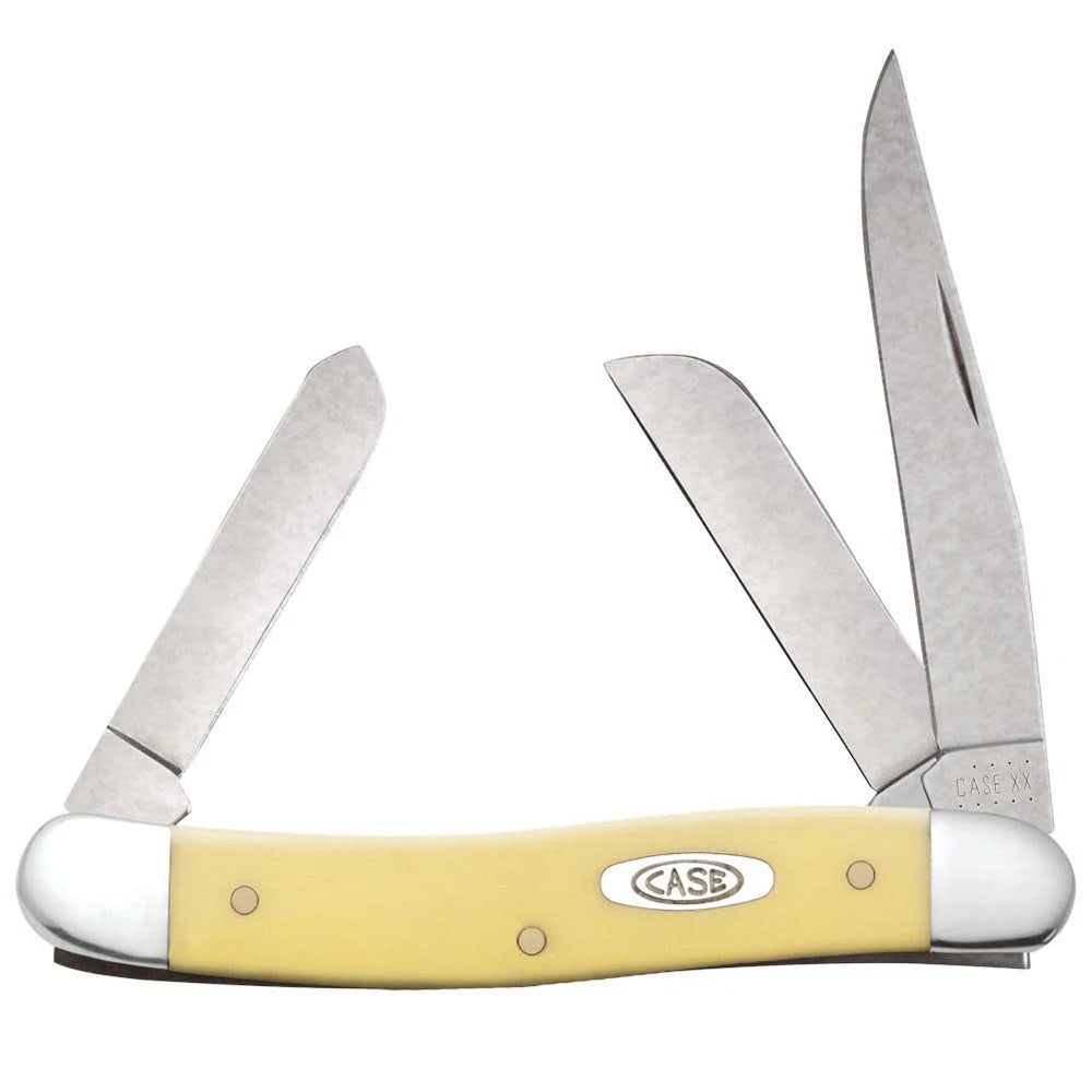Case Knives Case Yellow Synthetic CS Medium Stockman