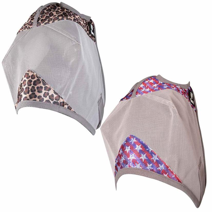 Cashel Supplies Cashel Fly Mask Patterns - Freedom or Leopard