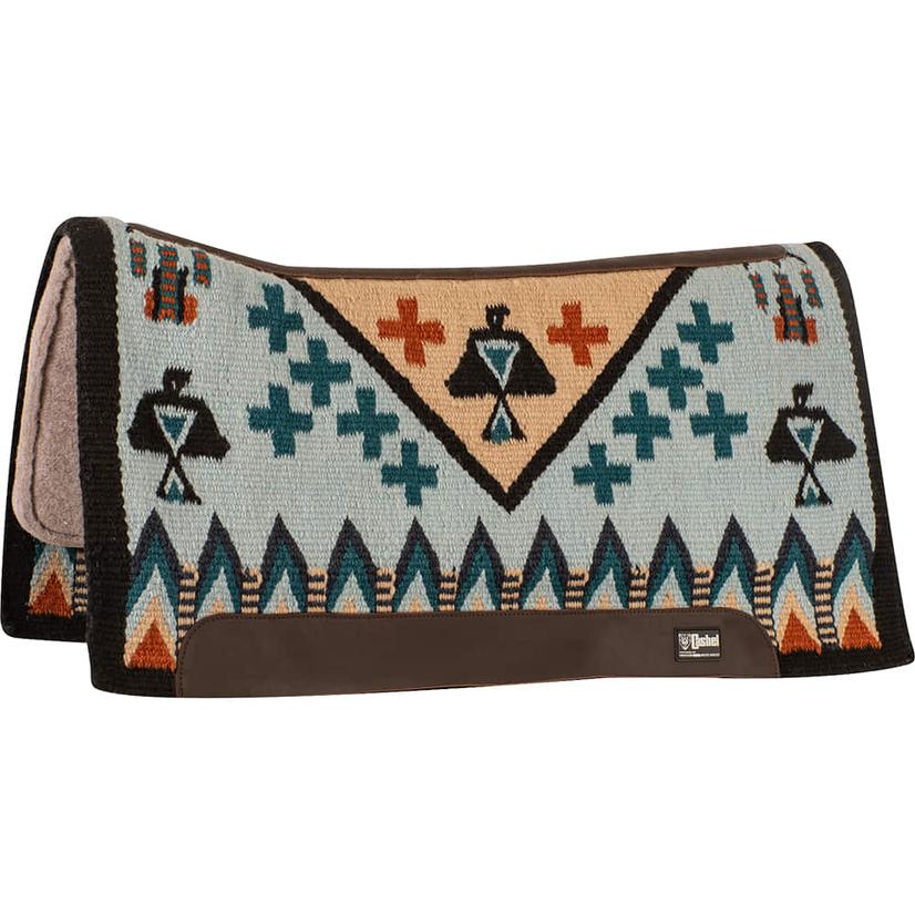 Cashel Tack 34"X38" / Blue/Teal Cashel Felt Bottom Blanket 34 x 38 x 1"