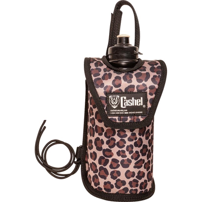 Cashel Tack Leopard Cashel Water Bottle Holder In Leopard Print