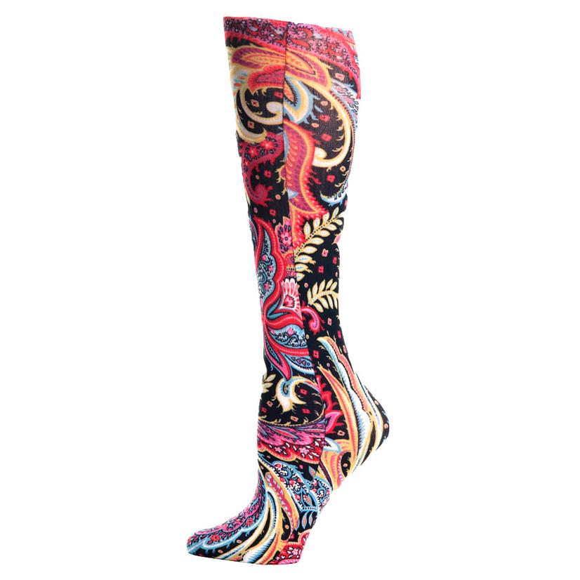 Celeste Stein Design Apparel Multi / OSFA Celeste Stein Designs Lexi 18" Trouser Sock