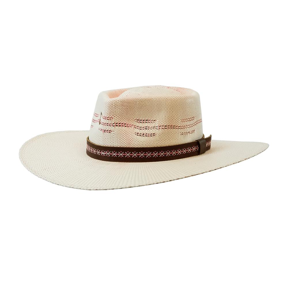 Charlie 1 Horse Hats Charlie 1 Horse Natural and Pink Always Be My Baby Straw Hat