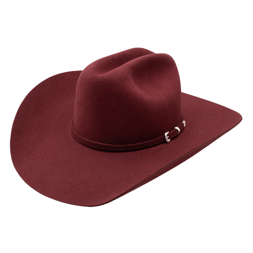 Charlie 1 Horse Hats Charlie 1 Horse The Cowgirl Hat in Cranberry Precreased