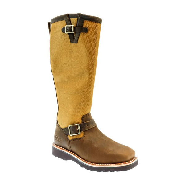 3/2迄 チペワ / VINTAGE WELLINGTON BOOTS 8D Cottonwood Hickory Brown Men's Snake Boots by Chippewa