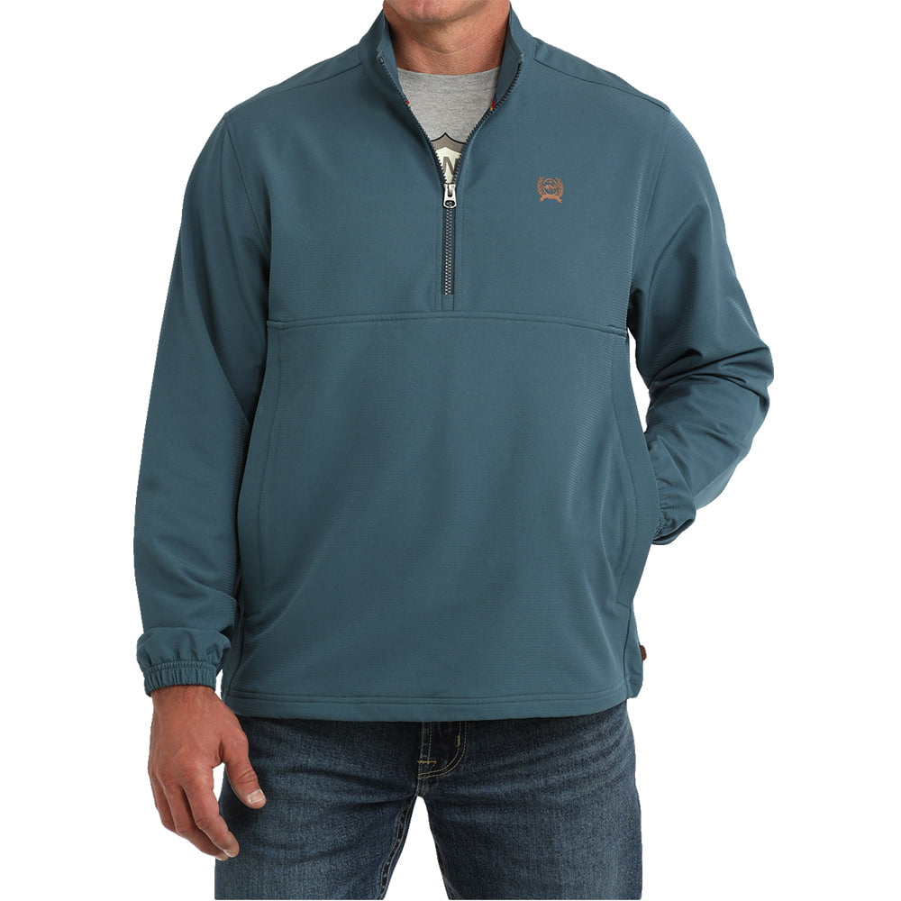 Cinch Apparel 1/2 Zip Windbreaker Yoke Vent