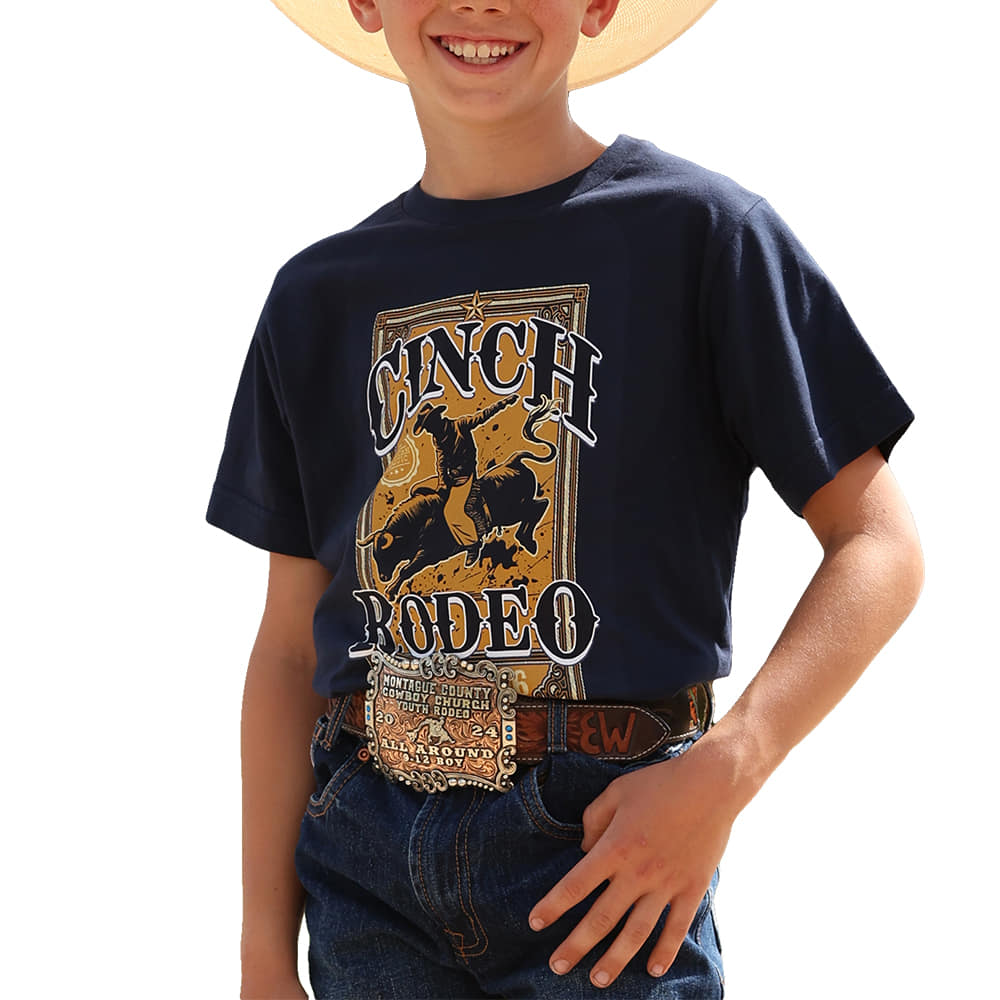 Cinch Apparel Boys Rodeo Tee