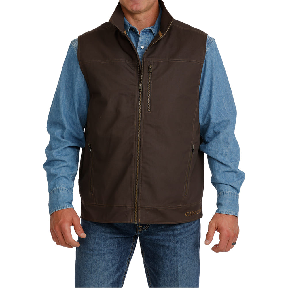 Cinch Apparel Canvas Concealed Carry Vest