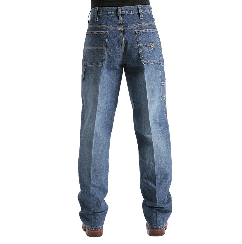 Cinch Apparel Cinch Blue Label Loose Fit Medium Stonewash Men's Jeans