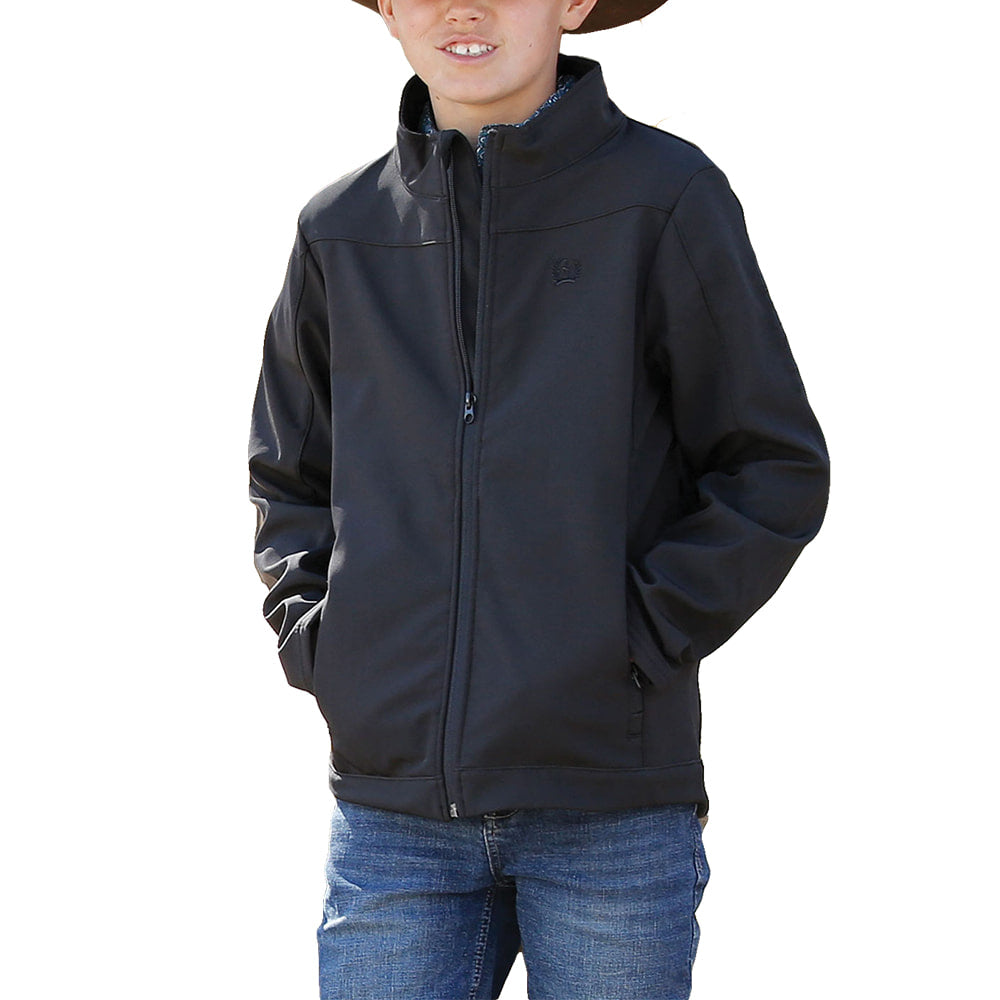 Cinch Apparel Cinch Boy's Black Bonded Jacket