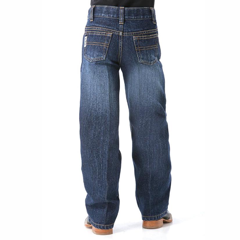 Cinch Apparel Cinch Boy's White Label Regular Original Fit Dark Stonewash Jeans