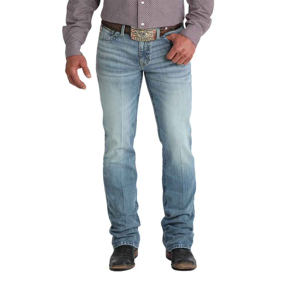 Cinch Apparel Cinch Ian Mid Rise Slim Bootcut Men's Jeans