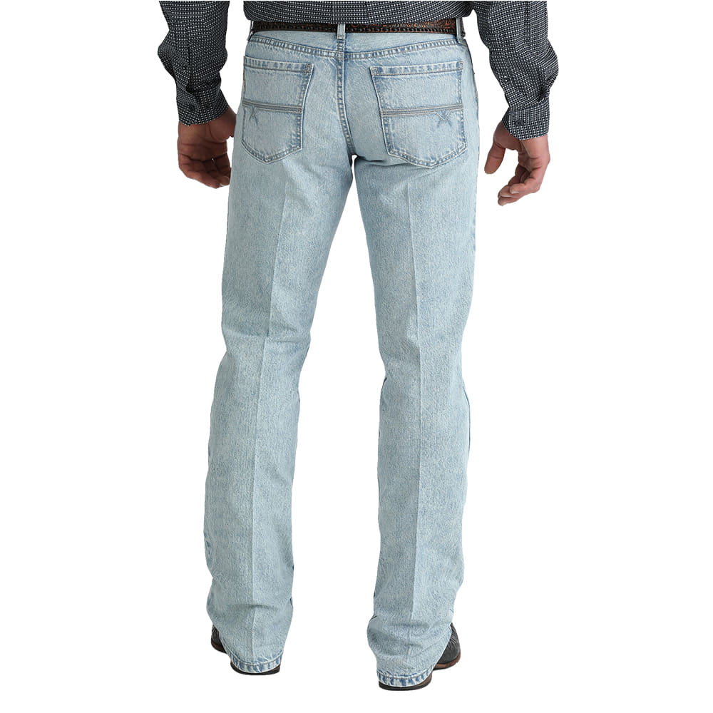 Cinch Apparel Cinch Men's Ian Acid High Rise Slim Bootcut Jeans