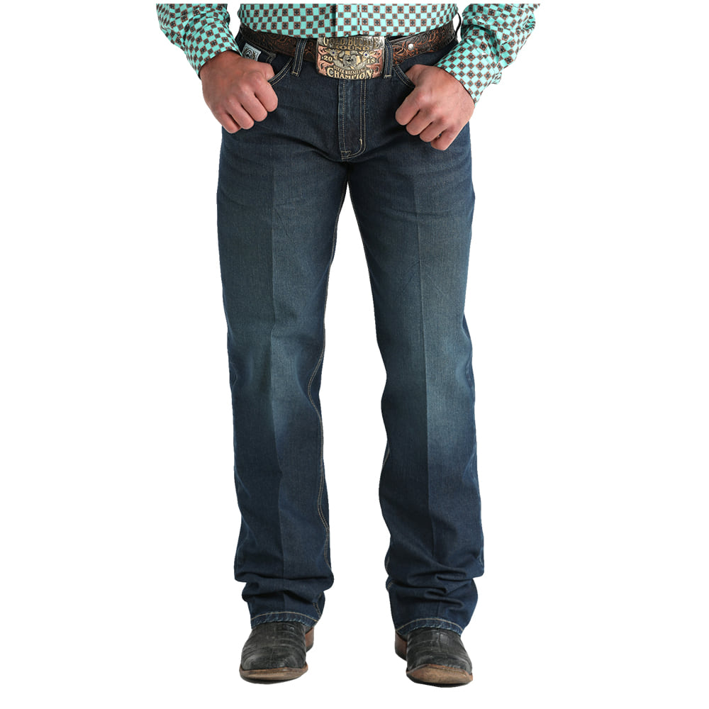 Cinch Apparel Cinch Men's White Label Dark Wash Straight Relaxed Mid Rise Jeans