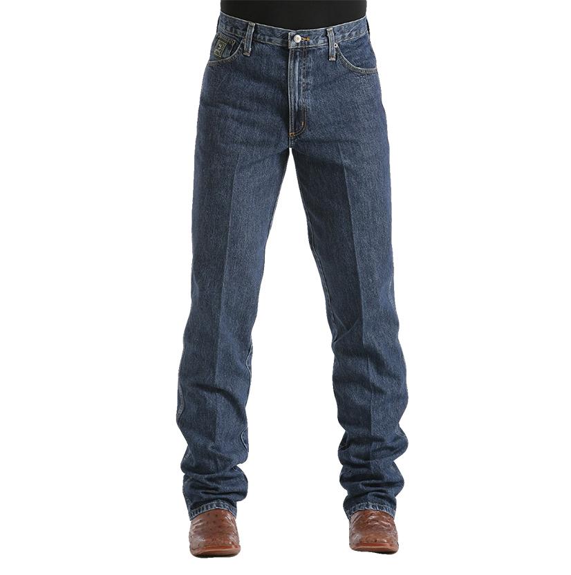 Cinch Apparel Cinch Mens Green Label Original Fit Relaxed Tapered Leg Jean - Dark Stonewash