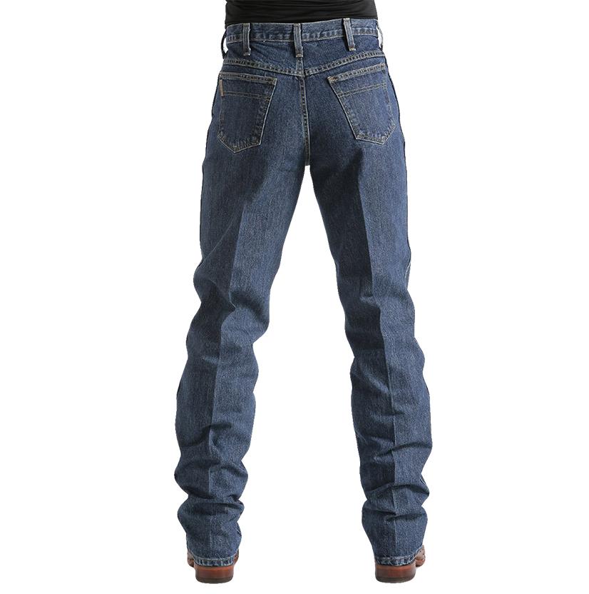 Cinch Apparel Cinch Mens Green Label Original Fit Relaxed Tapered Leg Jean - Dark Stonewash