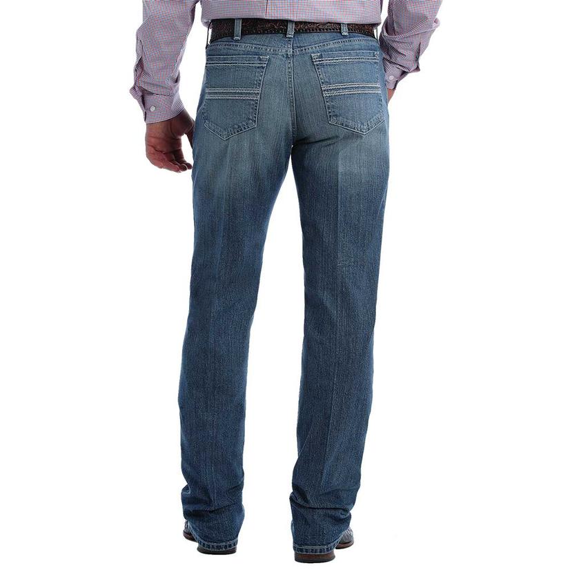 Cinch Apparel Cinch Silver Label Medium Stonewash Straight Leg Men's Jeans