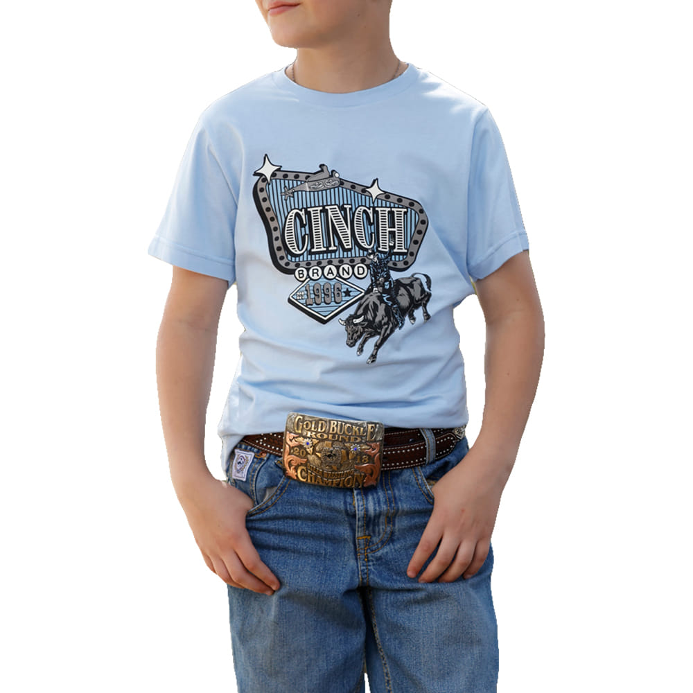 Cinch Apparel Crew Neck Graphic Tee