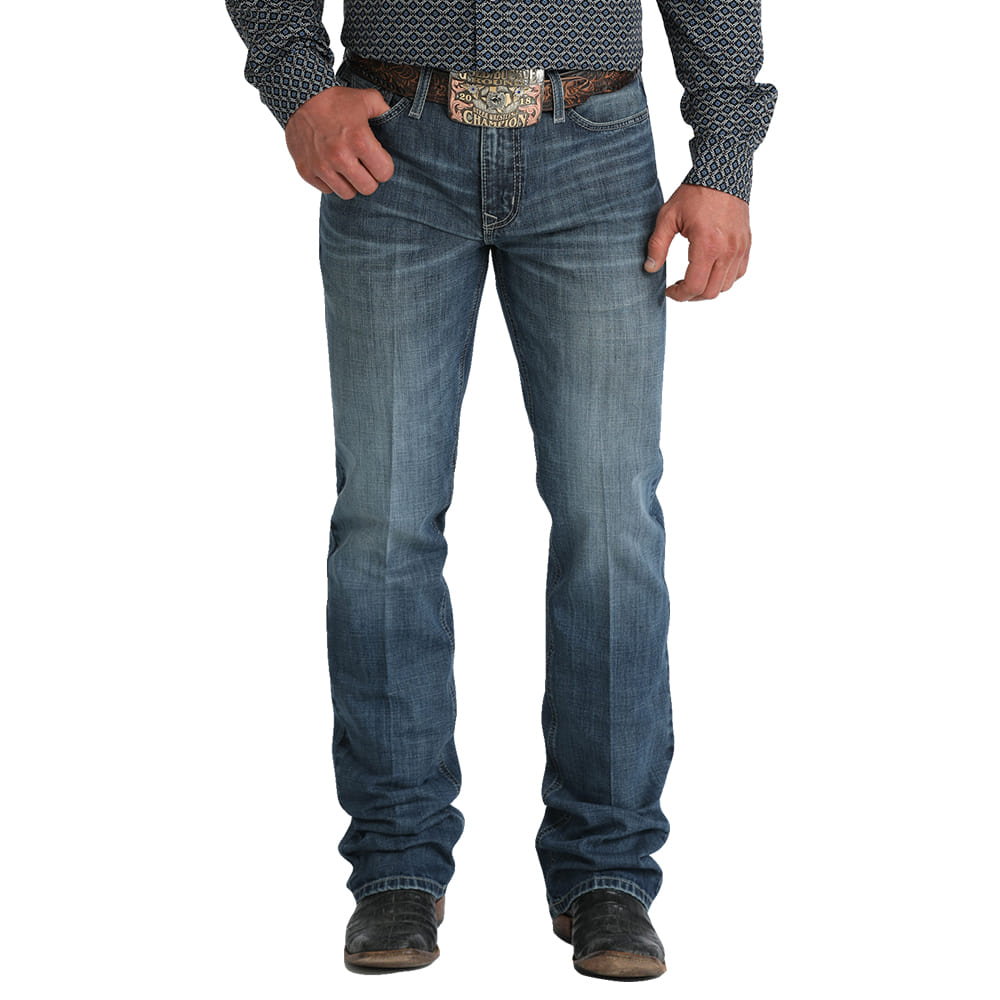 Cinch Apparel MENS IAN MID RISE SLIM BOOT CUT